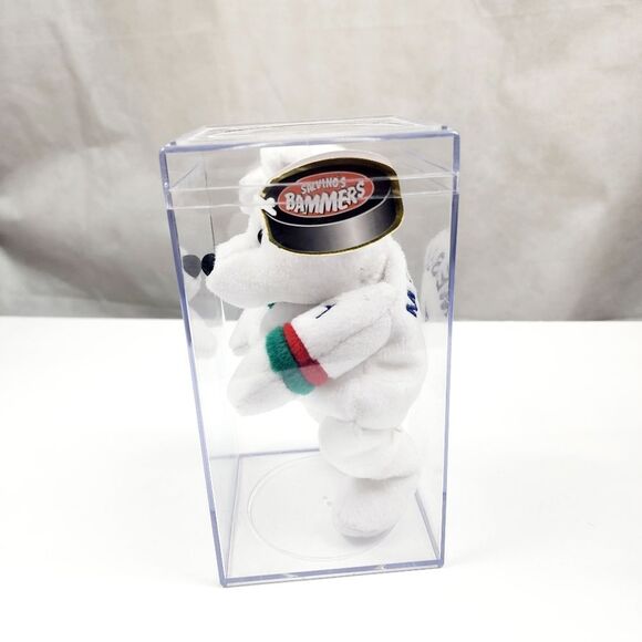 Nwt 1999 Mark Messier Salvino's Bammers Beanie Bear - Picture 7 of 7